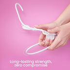 Utopia Home Plastic Hangers 50 Pack – Space Saving Clothes Hanger White | Durable & Strong | Closet Organizer & Storage | Ideal For Apartments, Dorms & Stocking Stuffers