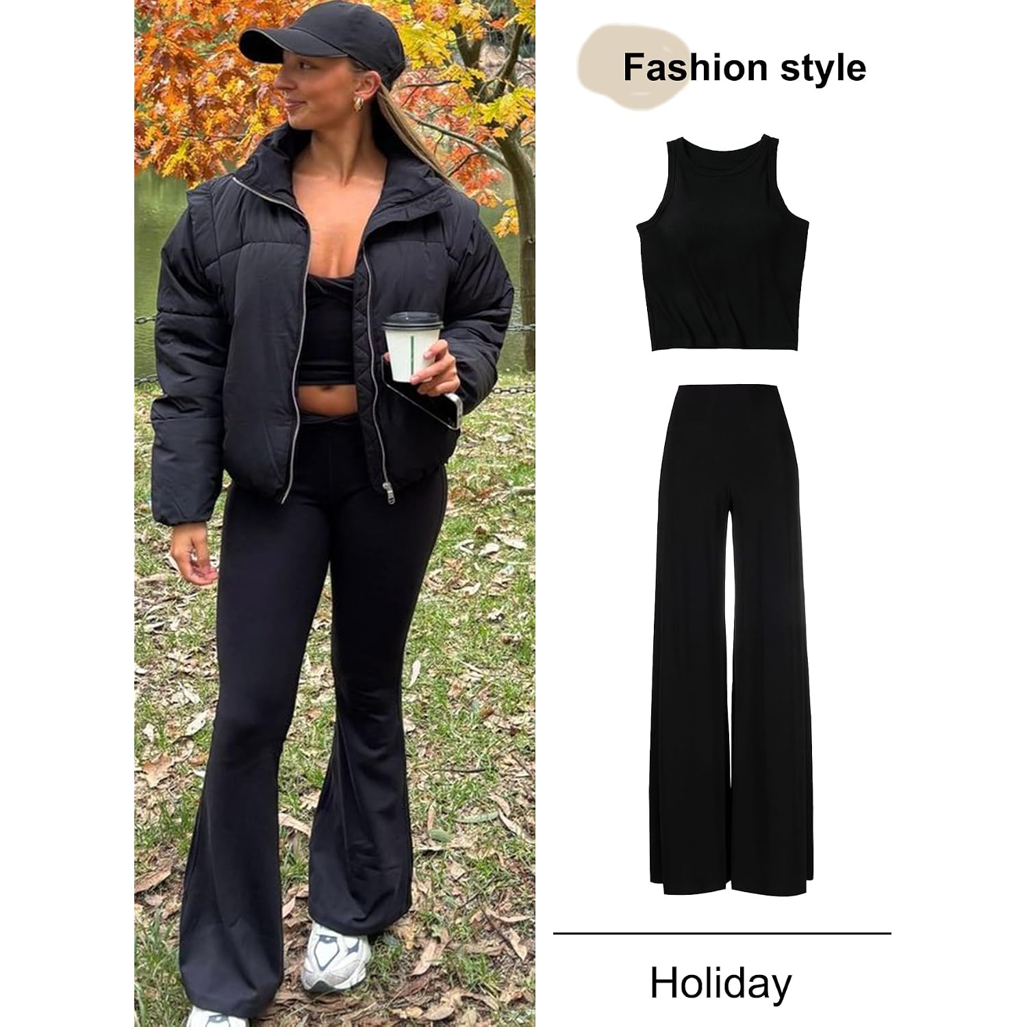 Gihuo Women’S Winter Cropped Puffer Jacket Coat Short Warm Quilted Jacket 2026