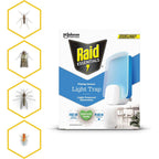 Raid Essentials Flying Insect Light Trap Refills, 2 Light Trap Refill Cartridges, Featuring Light Powered Attraction