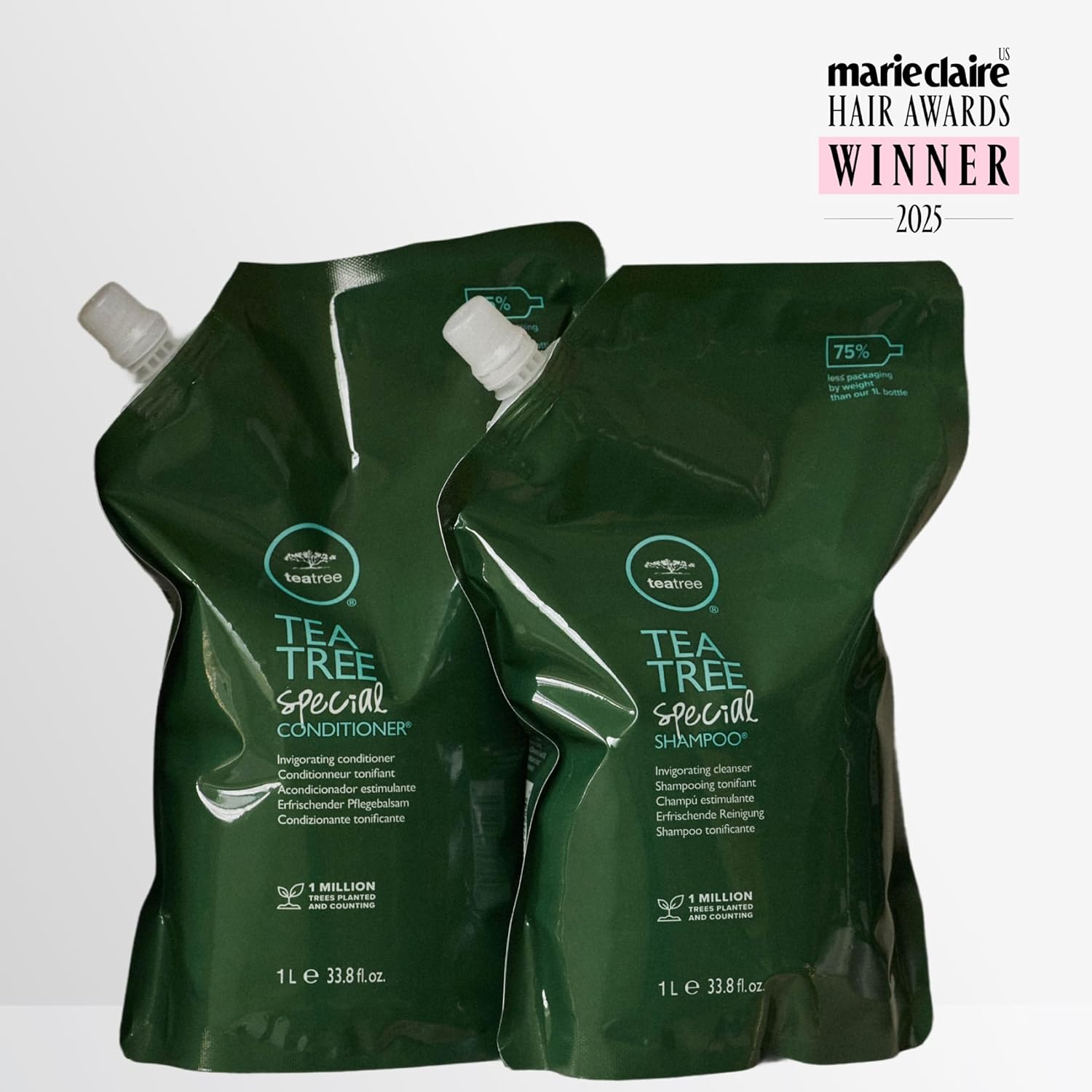Tea Tree Special Shampoo, Deep Cleans, Refreshes Scalp, Especially Oily Hair, For All Hair Types