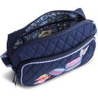 Vera Bradley Women'S Star Wars Premium Cotton Becker Camera Bag Crossbody – Small Shoulder Purse – Grogu Macarons