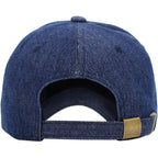 KBETHOS Classic Unisex Cotton Adjustable Low Crown Baseball Cap – Plain Dad Hat Dark Denim