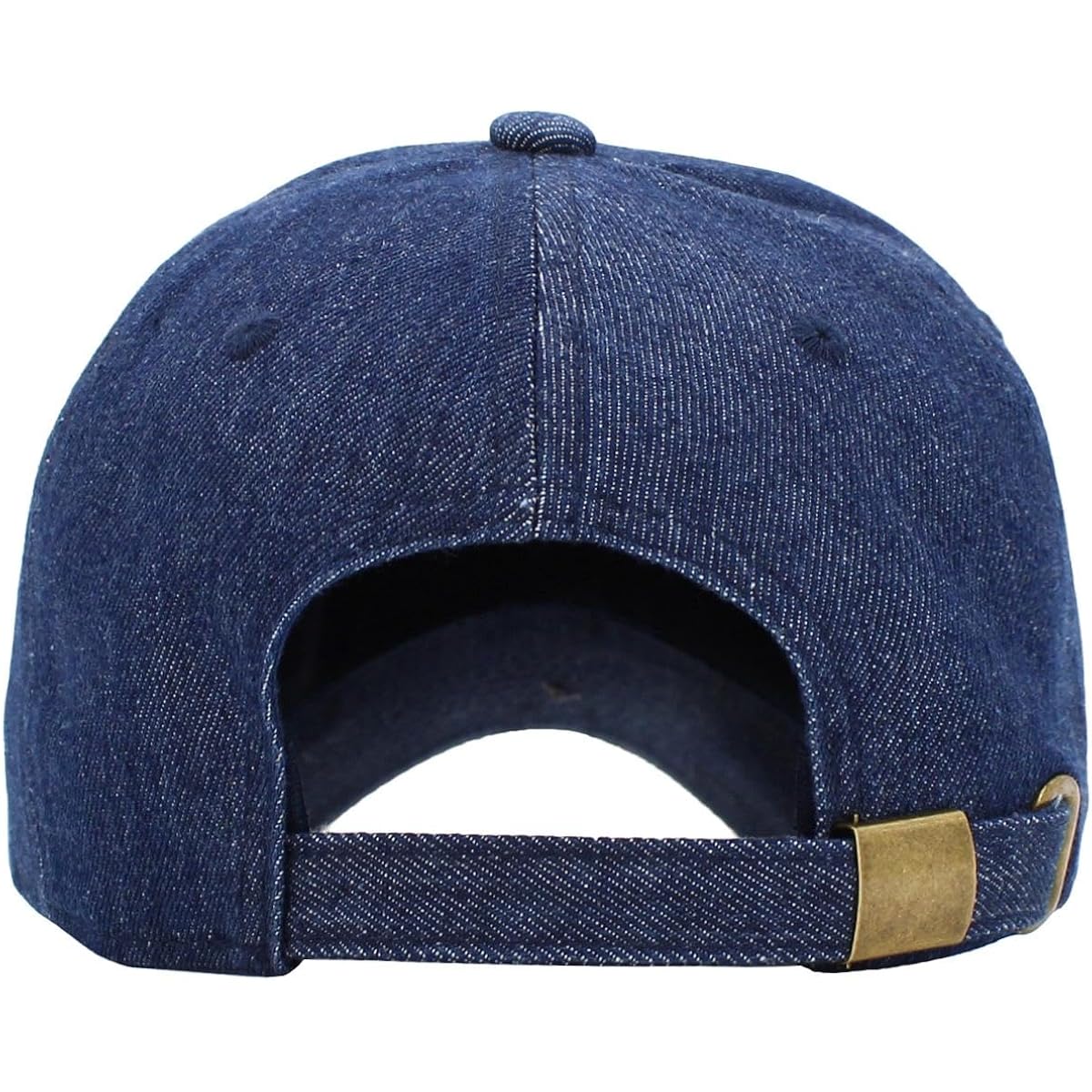 KBETHOS Classic Unisex Cotton Adjustable Low Crown Baseball Cap – Plain Dad Hat Dark Denim