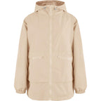 Womens Waterproof Raincoat Lightweight Rain Jacket Trench Coat Hooded Windbreaker With Pockets For Outdoor