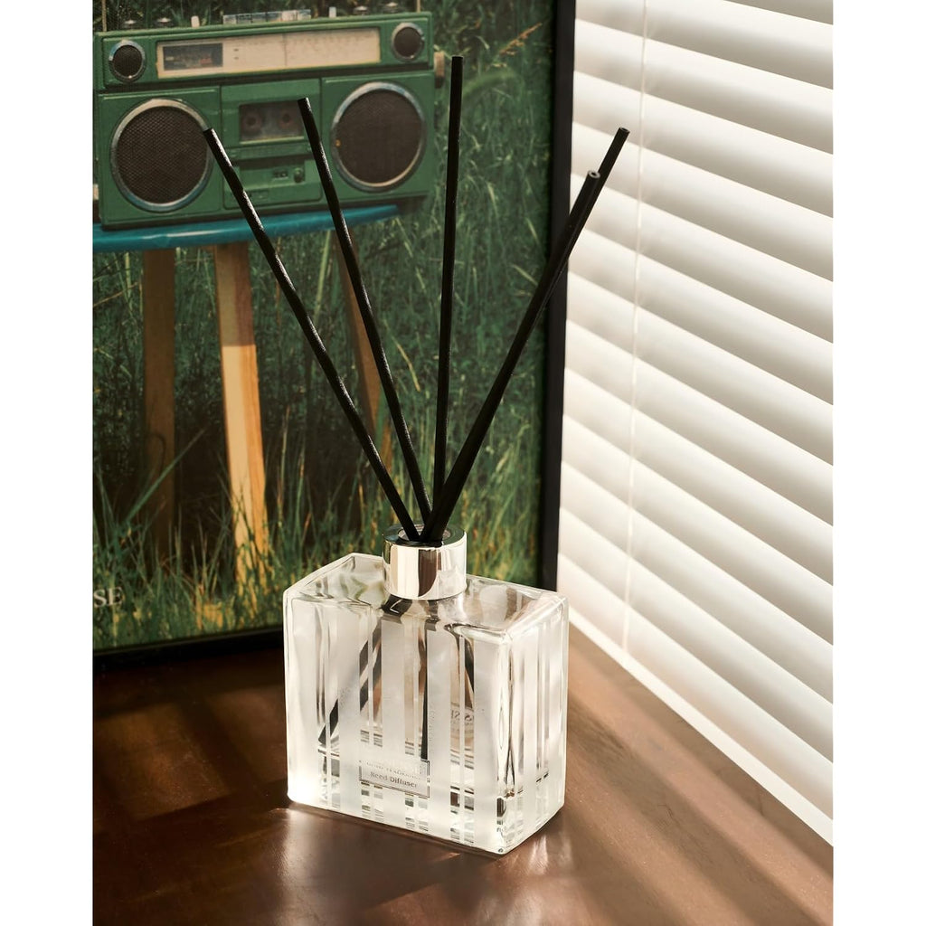 M&Sense Cinnamon Vanilla Reed Diffuser Set - 7.04Oz Scent Diffusers For Home, Natural Essential Oil Diffuser With Sticks, Housewarming Diffuser Gift For Bathroom Bedroom & Office
