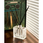 M&Sense Cinnamon Vanilla Reed Diffuser Set - 7.04Oz Scent Diffusers For Home, Natural Essential Oil Diffuser With Sticks, Housewarming Diffuser Gift For Bathroom Bedroom & Office