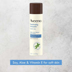 Aveeno Positively Smooth Moisturizing Shave Gel with Soy, Aloe & Vitamin E helps Prevent Nicks, Cuts & Razor Bumps, Creamy Shave Gel for a Close, Smooth Shave, Lightly Fragranced, Twin Pack, 2 x 7 oz