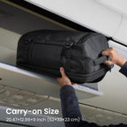 Tomtoc 28/40L Travel Backpack, Tsa Carry On/Personal Item Bag Flight Approved, Water-Resistant Carry On Luggage, Pfas Free