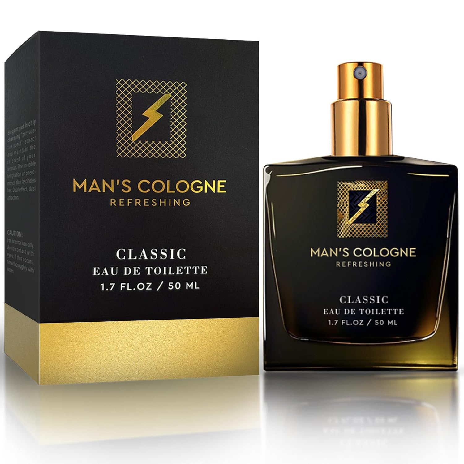 Pheromone Cologne for Men, 50ml Long-Lasting Fragrance Spray with Unique Scent, Unique Scent for Daily Confidence