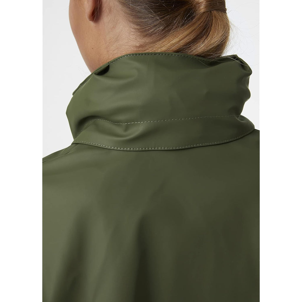Helly Hansen Luna/Gale Rain Jacket - Waterproof Windbreaker - Neoprene Cuffs & Pockets - Adjustable Packable Hood