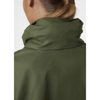 Helly Hansen Luna/Gale Rain Jacket - Waterproof Windbreaker - Neoprene Cuffs & Pockets - Adjustable Packable Hood