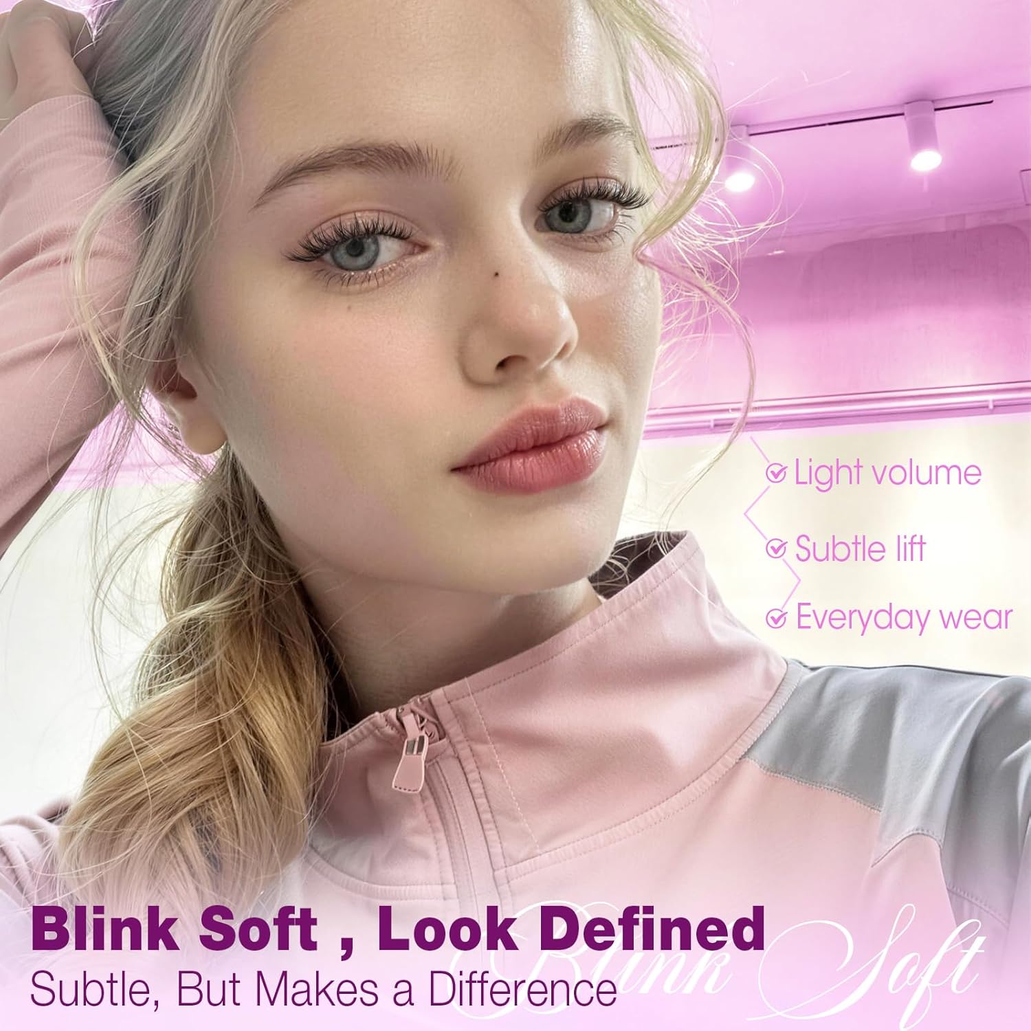 Yawamica Short Natural Lash Clusters 9-10-12mm, Soft Wispy Cluster Lash Extensions, CC Curl Eyelash Clusters with Super Thin Band, Beginner-Friendly DIY Lashes for Natural Cat Eye & Doll Eye Look