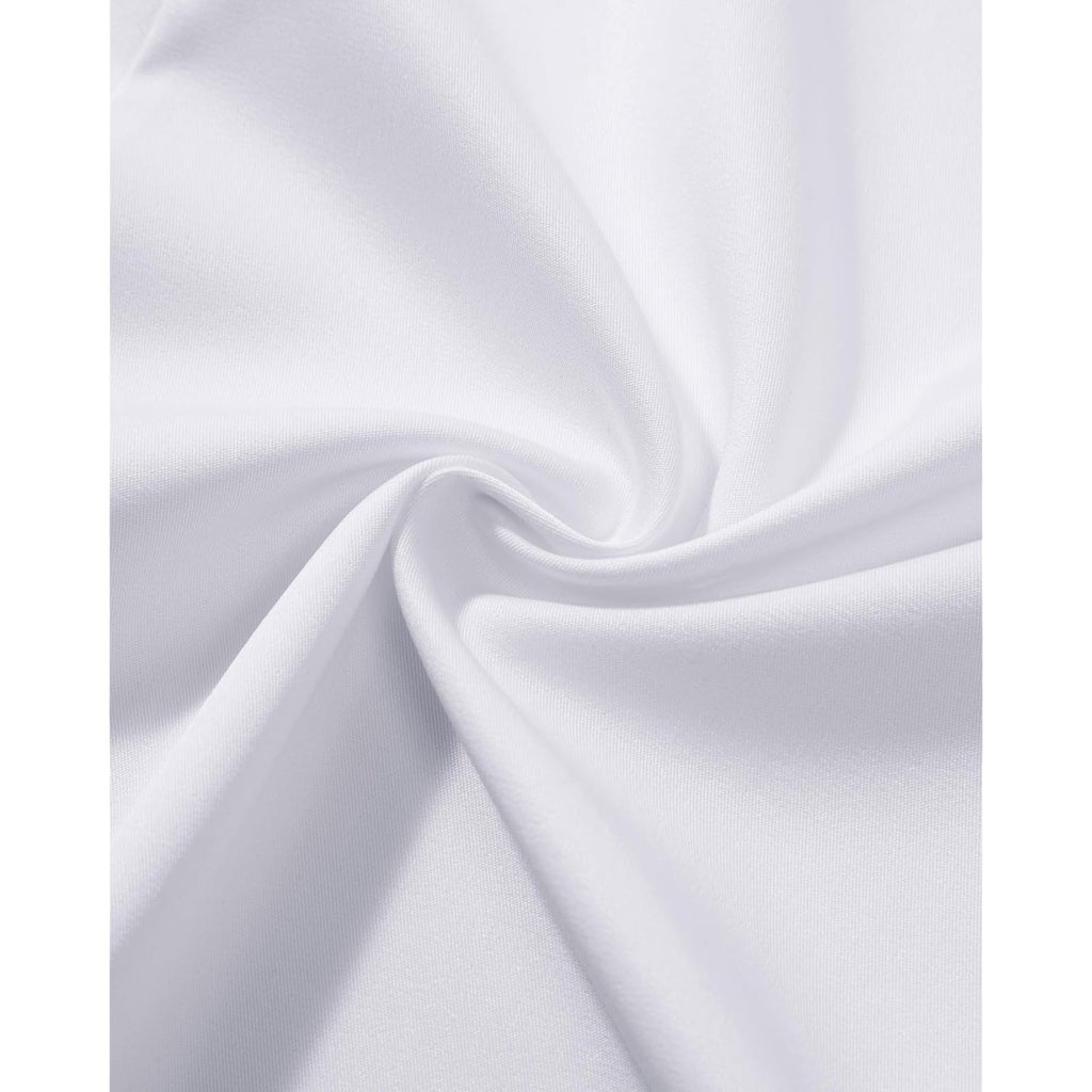 Men’S Wrinkle Free Dress Shirts Regular Fit Long Sleeve Non Iron Business Casual Wedding Stretch Button Down Shirt