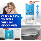 Blue Uv Light Flying Insect Trap, Plug-In Bug Catcher With 4 Sticky Refills For 100+ Days, Fly Catcher For Flies, Fruit Flies, Gnats, Moths, Silent For Home