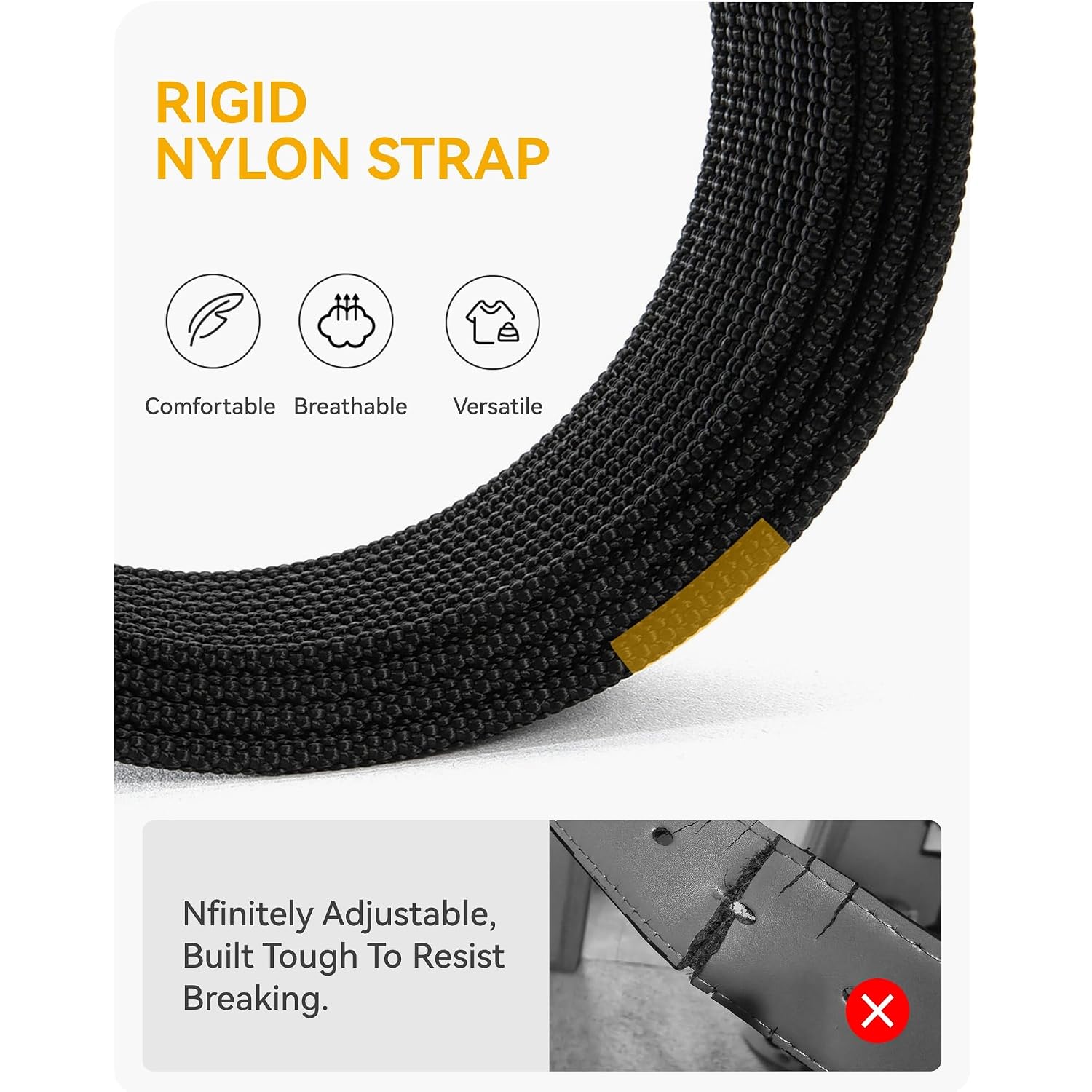 Chaoren Nickel Free Web Belt Men - 38Mm