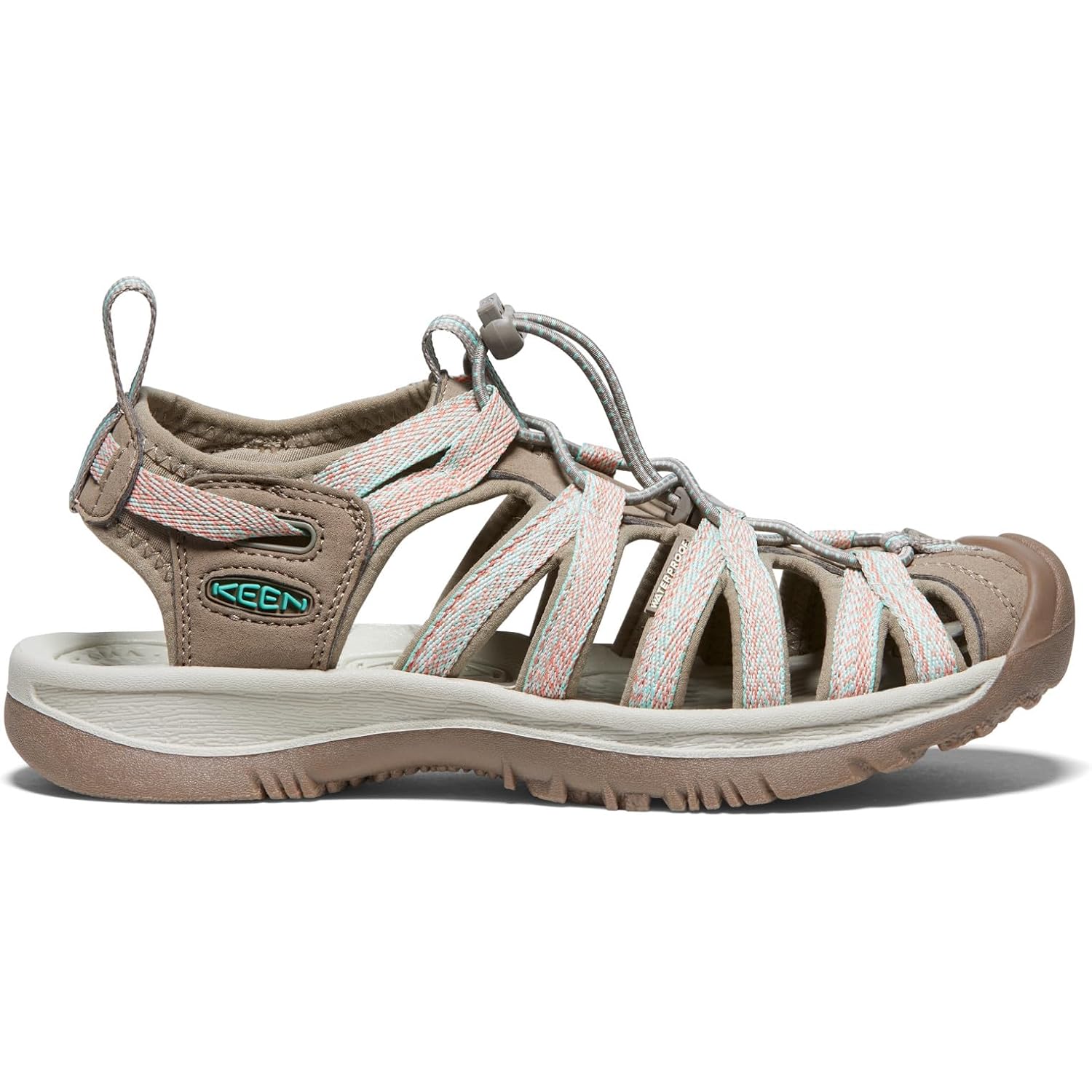 Keen Women'S Whisper Closed Toe Durable Comfortable Easy On Washable Adventure Sandals
