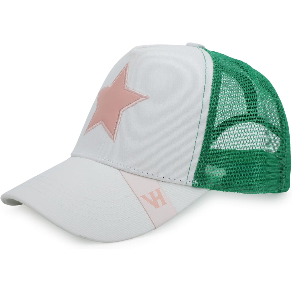 Vintage Havana Trucker Hats Women | Mesh Adjustable Snapback Hat | Men & Women Cute Trendy Fashion Baseball Cap