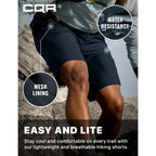 Cqr Men'S Quick Dry Stretch Hiking Cargo Shorts, Lightweight Water Resistant Tactical Casual, Golf & Outdoor With Pockets