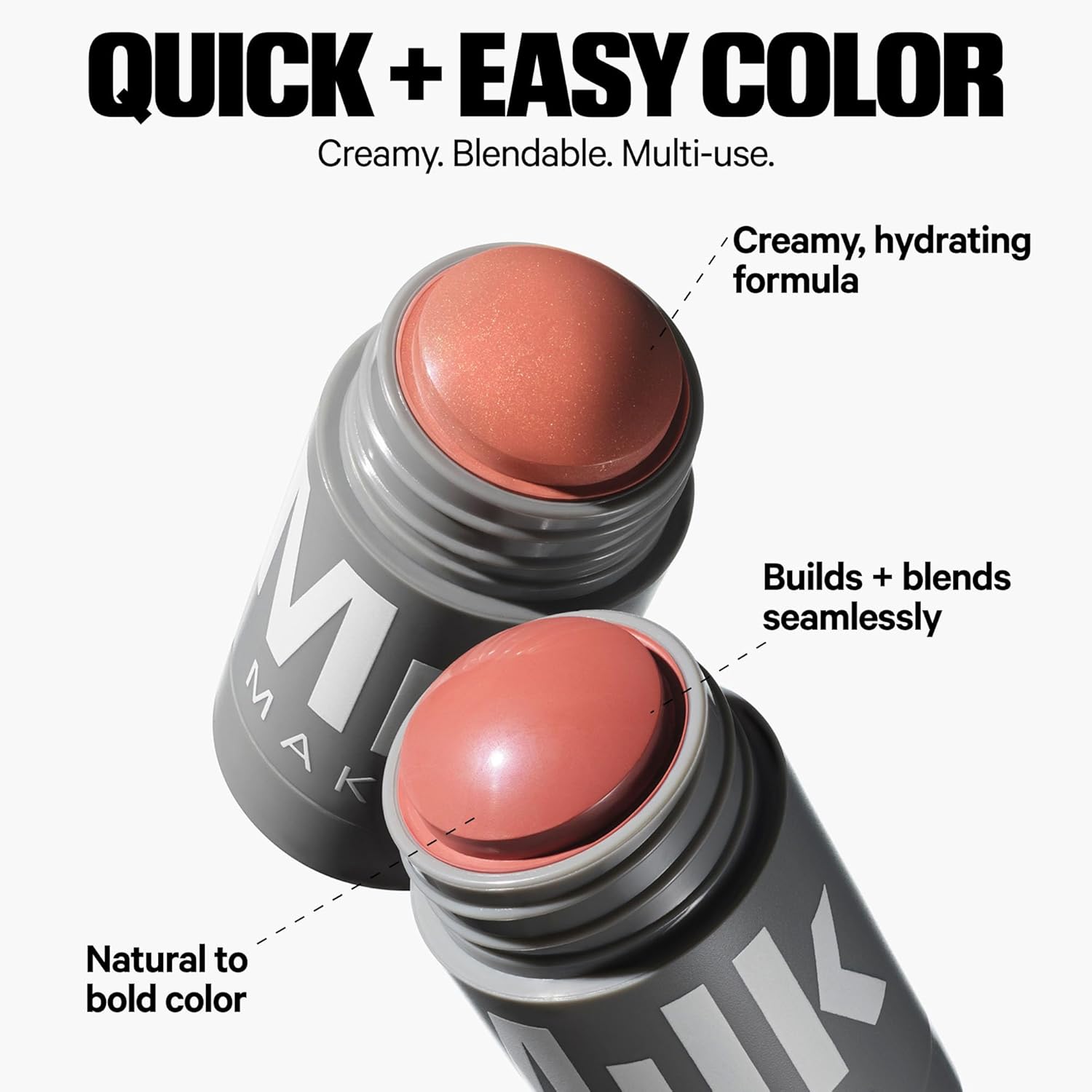 Milk Makeup Hydro Grip Primer with Hyaluronic Acid + Niacinamide – Hydrating Face Primer Grips Makeup for Up to 12 Hours – Silicone-Free, Lightweight Gel with Dewy Finish