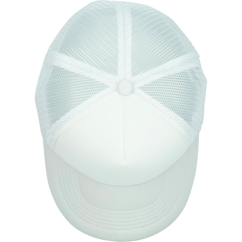 Gelante Sublimation Blank Trucker Hats - Polyester Foam Mesh Snapback Baseball Cap