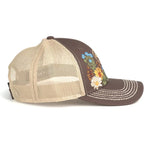ARIAT Women's Vintage Flowers Cap, Brown