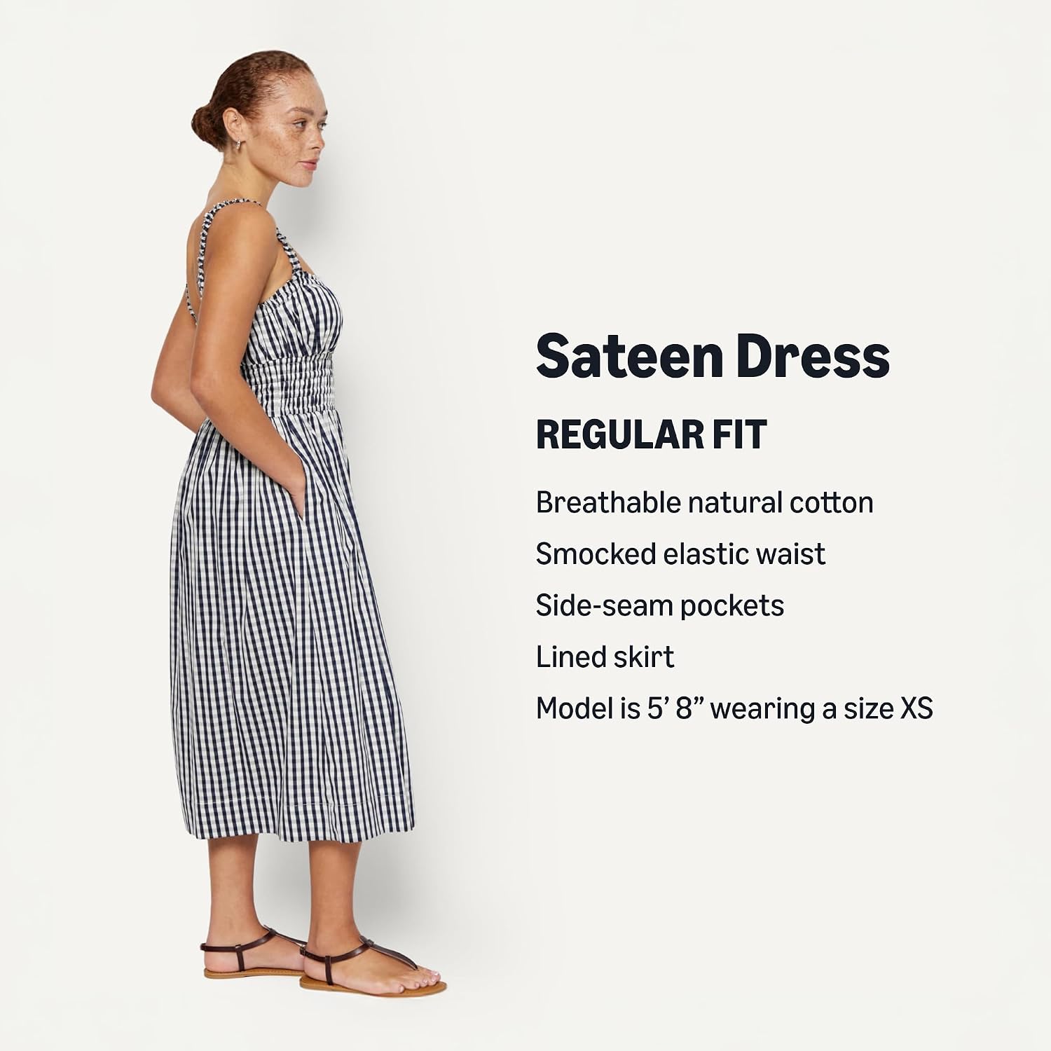 Amazon Essentials X Sofia Grainge Mommy & Me Cotton Sateen Dresses