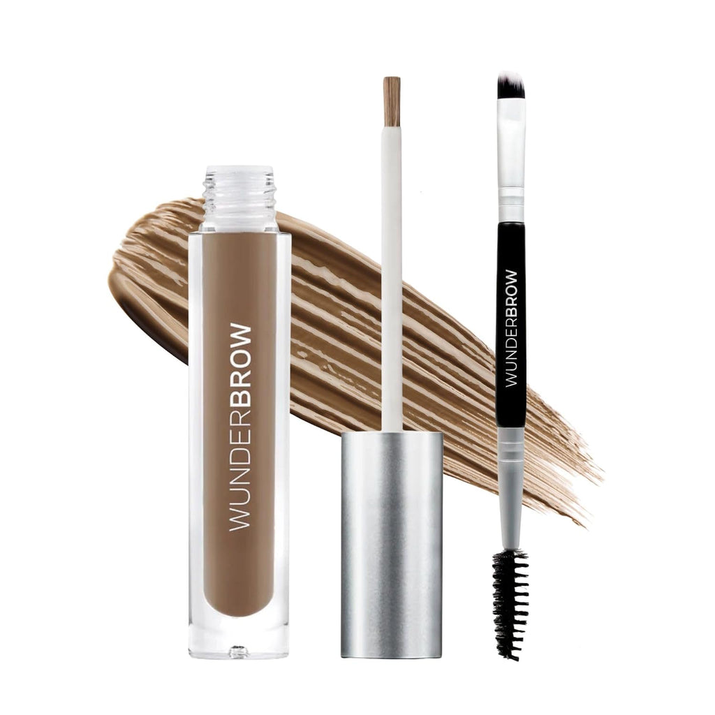 Wunderbrow Eyebrow Gel, Waterproof, Smudgeproof, Long Lasting, Shade: Brunette, Vegan And Cruelty-Free