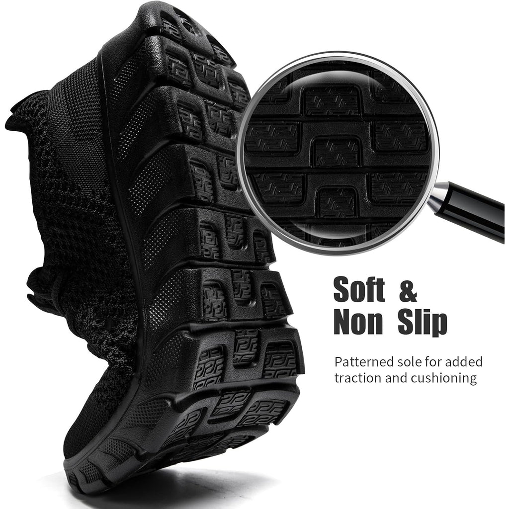 Mens Running Shoes Slip On Tennis Walking Sneakers Workout Athletic Lightweight Casual Sport Shoes