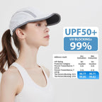 Gadiemkensd Reflective Folding Outdoor Hat Unstructured Design Upf 50+ Sun Protection Sport Hats For Womens And Mens
