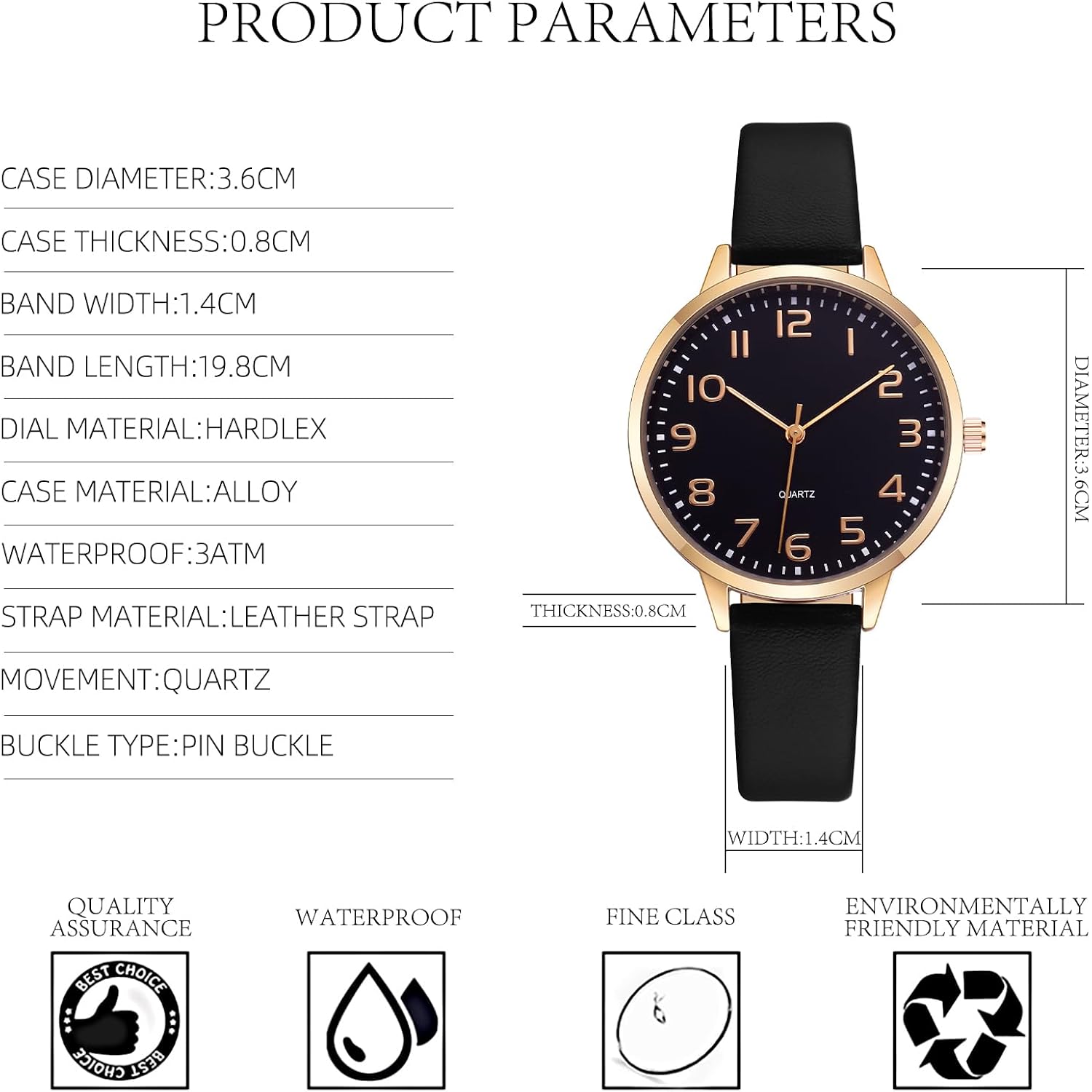 Ibso Women Watches Leather Mesh Strap Round Case Analog Fashion Ladies Wrist Watches