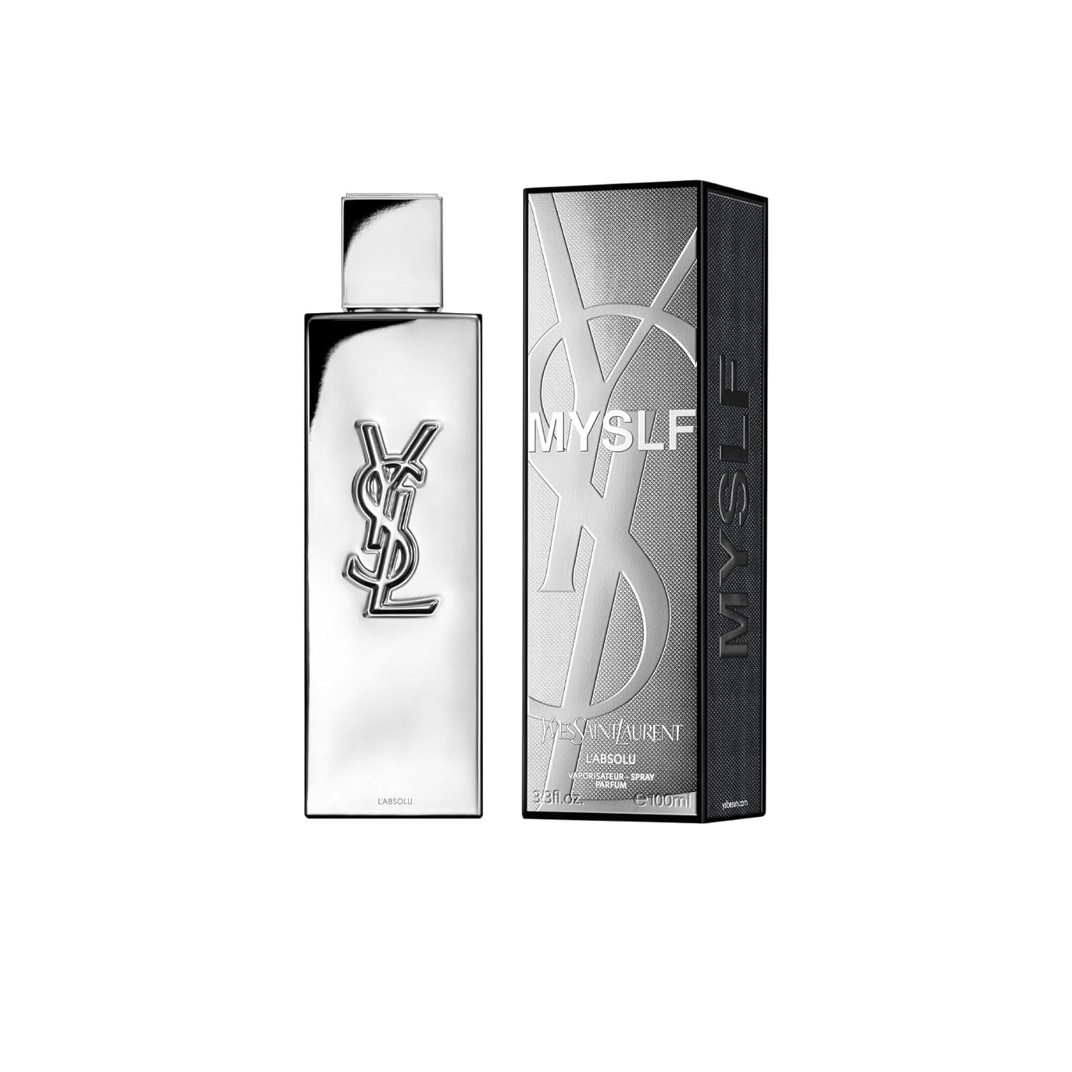 Yves Saint Laurent MYSLF L'ABSOLU Eau De Parfum Spray for Men,3.3 Ounce
