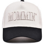 Womens Trucker Hat - with Mommin Embroidery Ponytail Fit - Mothers Day Great Gifts for Mom Wife Stepmom