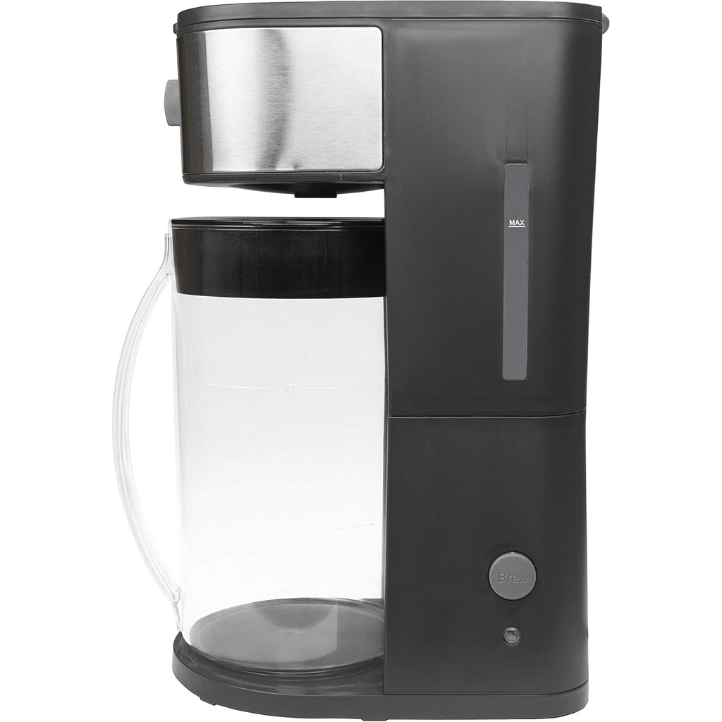 Brentwood Kt-2150Bk Iced Tea And Coffee Maker With 64 Ounce Pitcher, Black