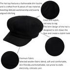 Women'S Newsboy Hat Vintage Beret Cap Fashion Baker Boy Hat Chic And Stylish Women'S Pageboy Hats