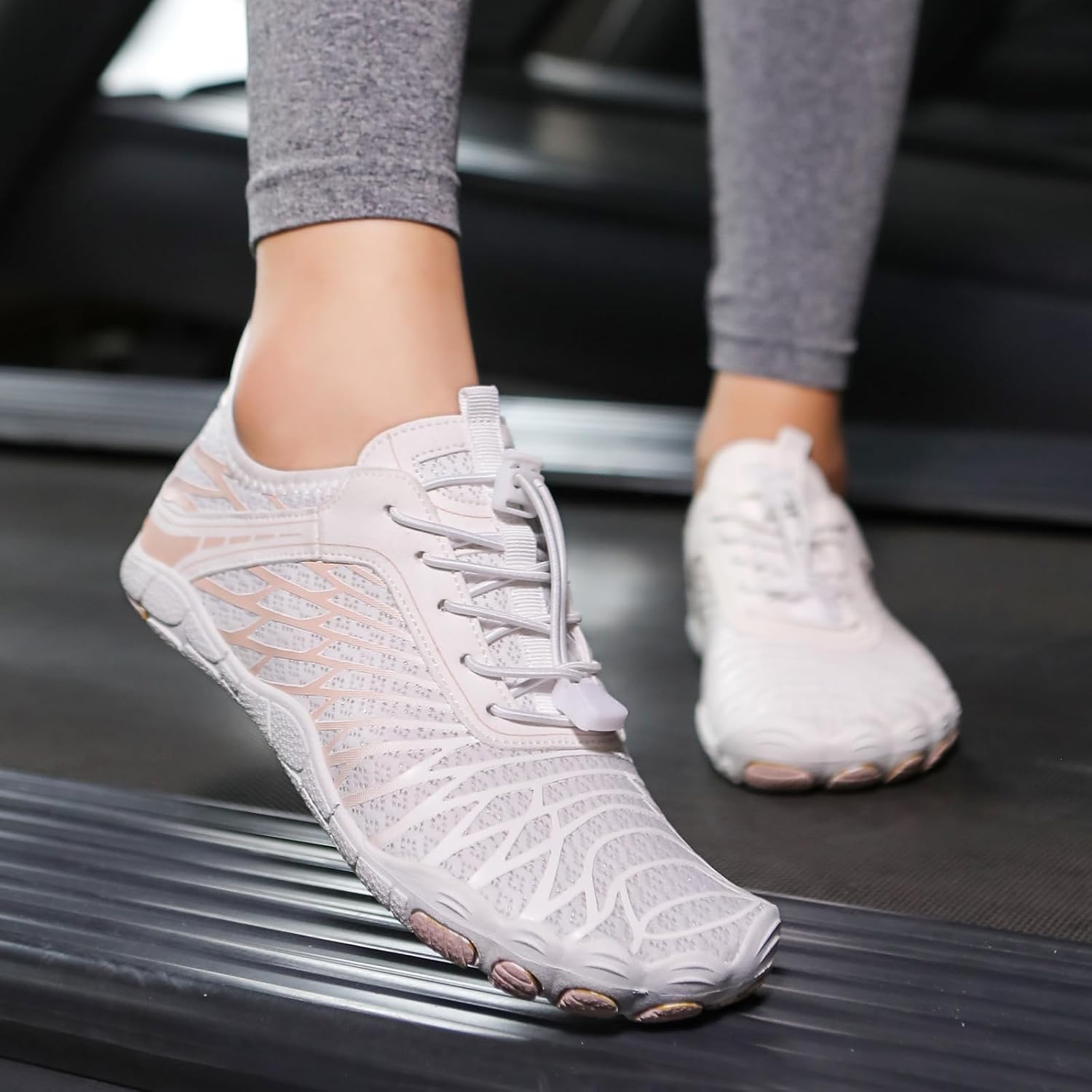 Hike Barefoot Shoes For Women Men Breathable & Non-Slip Athletic Footwear Wide Toe Water Shoes,Designed For Walking,Running&Swimming