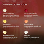 Mango People Hydrating Glossy Fruit Lip Stain, 2-in-1 Gloss to Long Lasting Stain, Tint & Oil Stain, Lightweight Lip Makeup with High-Shine Finish for Soft, Smooth and Nourished Lips, Rose Milk
