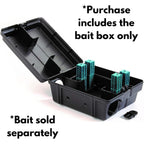 Outpost Rat Bait Station | Single Station Targets Small Mice Up To Large Rats | Position Horizontal Or Vertical | Made In Usa