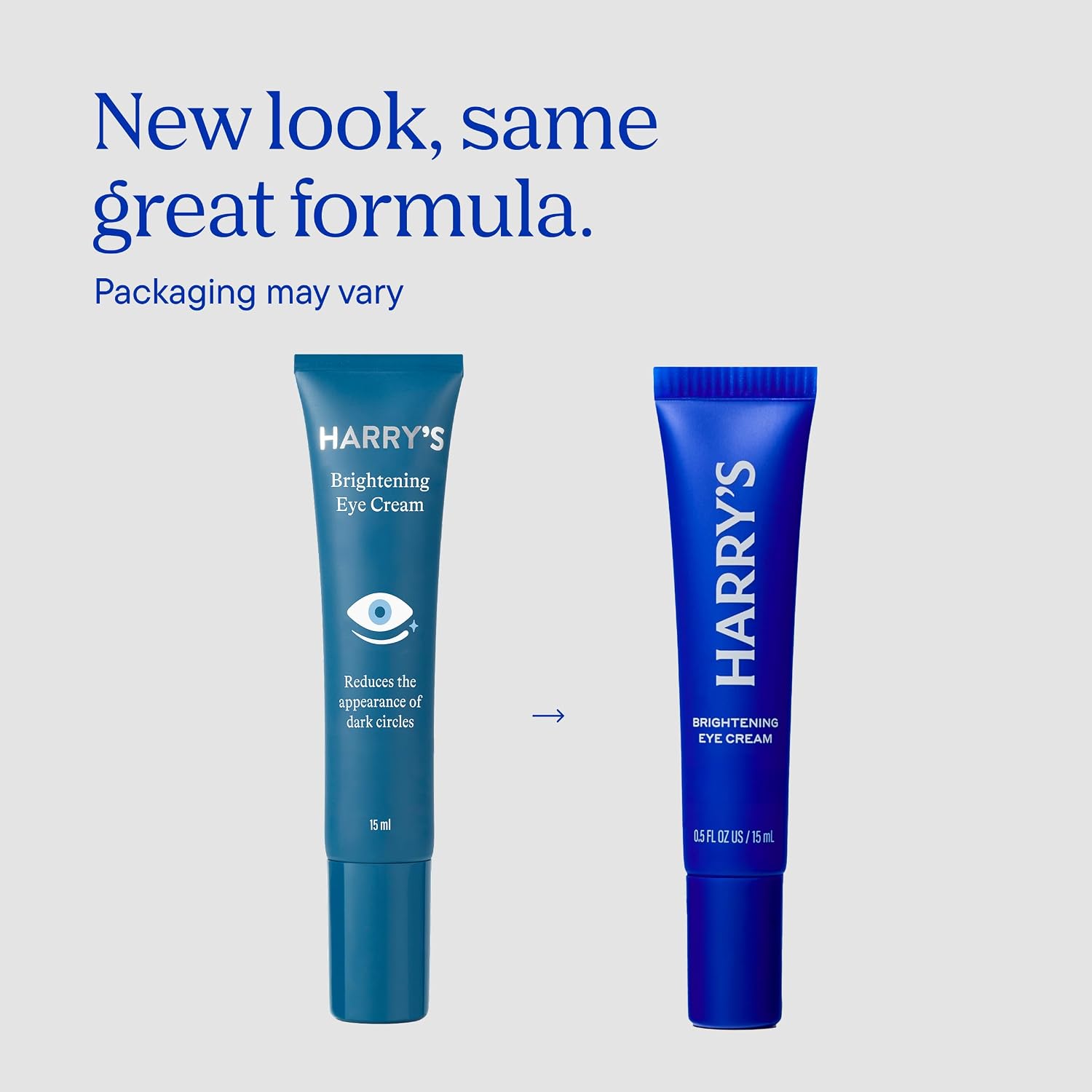 Harry'S Eye Cream For Men, Brightening Under Eye Cream For Dark Circles, 0.5 Fl. Oz, Pack Of 2