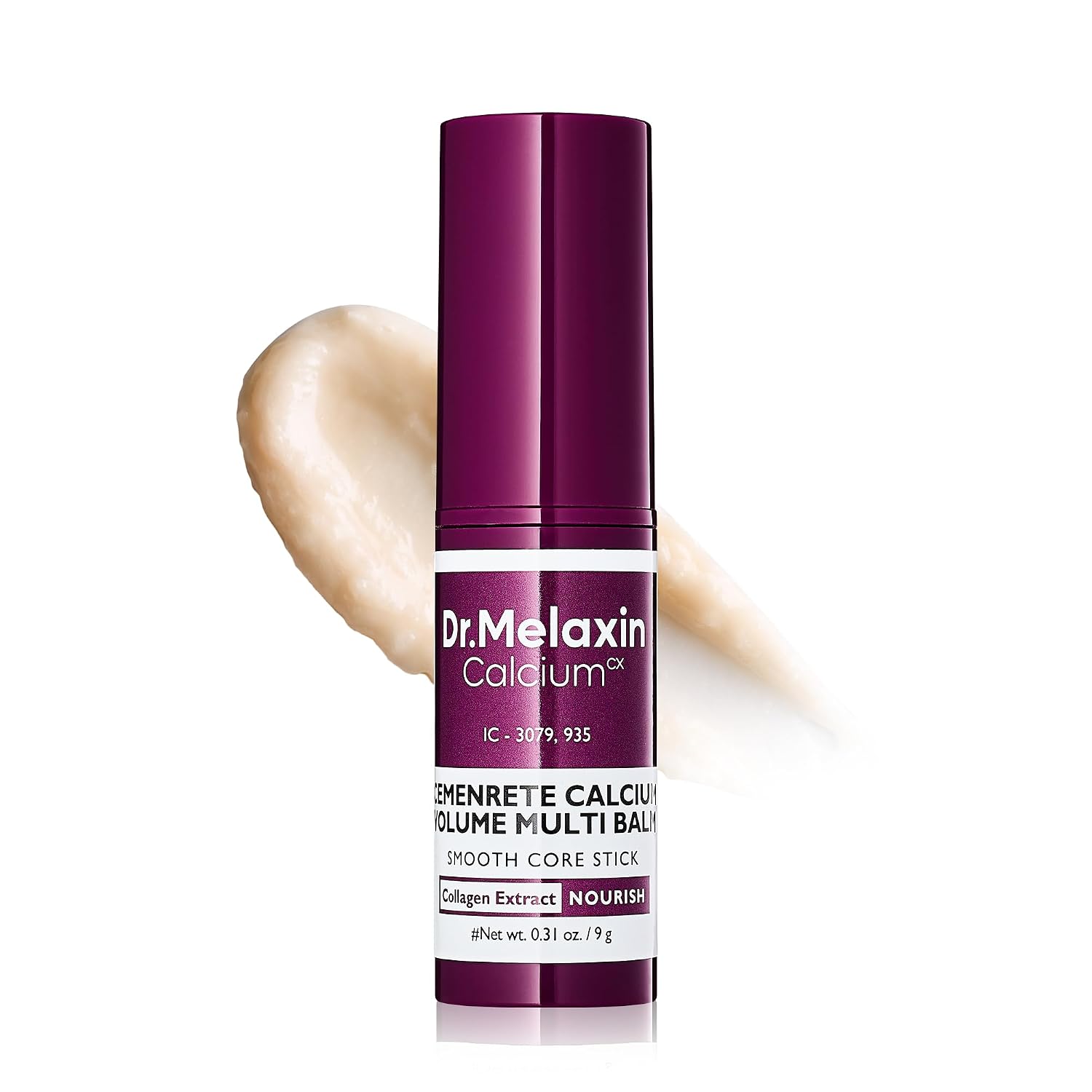 Dr.Melaxin Collagen Multi Balm Stick, Calcium & Adenosine Korean Wrinkle Stick For Eye, Neck & Face, Firming Collagen Stick, Under Eye Balm For Dark Circles & Depuffing, Korean Skin Care, 0.31 Oz