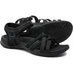Ubfen Womens Hiking Comfort Sport Sandals Beach Vacation Camping Casual Sport Sandals With Adjustable Straps And Arch Support