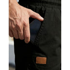 Jmierr Mens Casual Shorts Cotton Drawstring Summer Beach Stretch Twill Chino Golf Short With Pockets