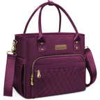 Miycoo Lunch Bag Lunch Box Women - Leakproof Insulated Lunch Cooler Bag For Women - Large Lunch Tote Bags Adults, Purple