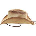 Mens Straw Cowgirl Cowboy Hat Women Floppy Packable Wide Brim Sun Hat UPF50 Western Panama Travel Beach Cap Fedora Bucket Hat Beige