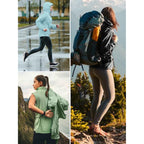 Light Weight Rain Jacket Women Waterproof Windbreaker Travel Rain Coats For Women Packable S-Xxl