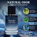 Eau De Toilette Pheromone Cologne For Men, Citrus Fresh And Lasting Spray Perfume Lemon Pepper Base Note Cedar Suitable For Special Occasions And Everyday Elegant Mens Cologne1.7 Ounce Portable