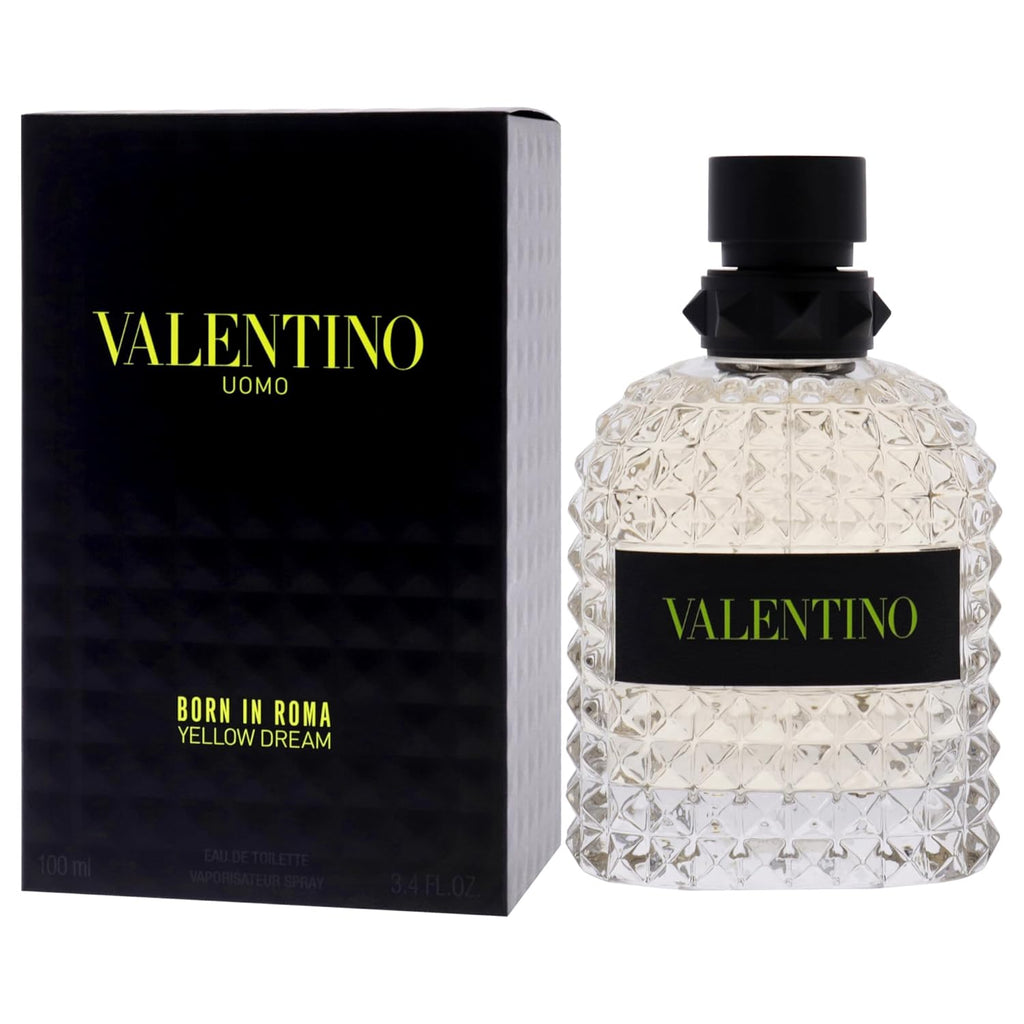 Valentino Uomo Born In Roma Yellow Dream for Men - 3.4 oz EDT Spray