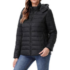 Women'S Winter Coat Lightweight Waterproof Puffer Jacket - Quilted Short Down Coat For Women, Warm Winter Jacket