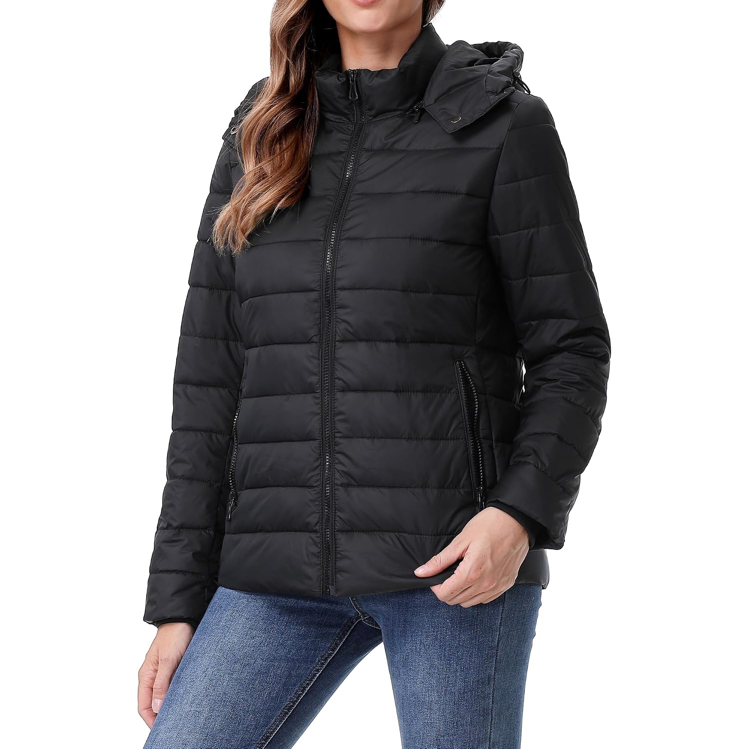 Women'S Winter Coat Lightweight Waterproof Puffer Jacket - Quilted Short Down Coat For Women, Warm Winter Jacket