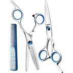 Meuut Hair Cutting Scissors Set 6.5 Inch - Hair Thinning Scissor & Hair Cutting Shears With Styling Comb, Texturizing And Precision Cutting Scissor For Salon & Home Use