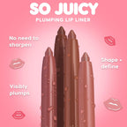 ColourPop So Juicy Plumping Lip Liner with Peptides - Long Lasting Lip Liner for Visibly Plumped & Shaped Lips - Enriched with Smoothing Ceramides & Peppermint - Westwood (0.01 oz)